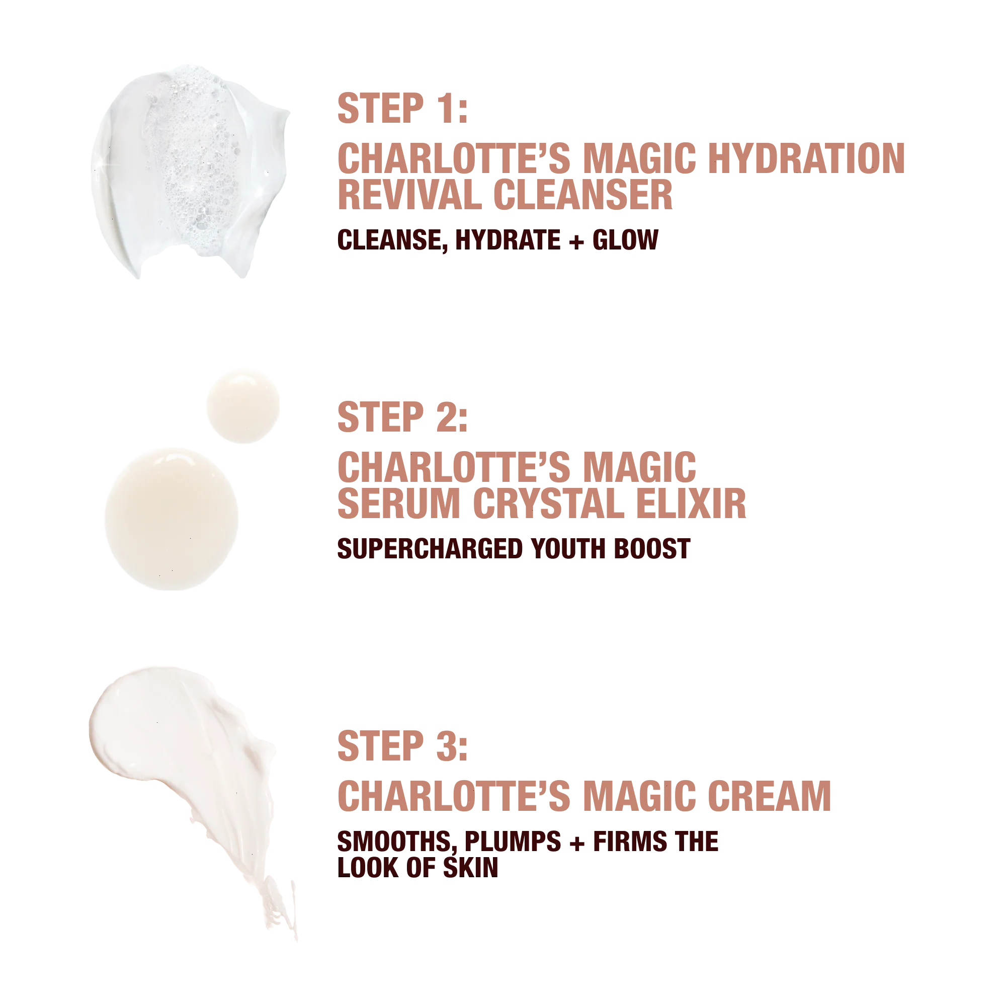 CHARLOTTE’S 3-STEP MAGIC SKIN ROUTINE - SKINCARE KIT - Image 6