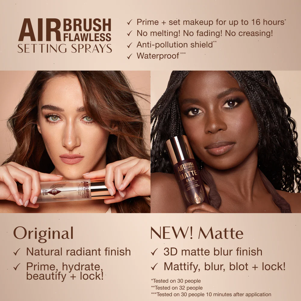 AIRBRUSH FLAWLESS SETTING SPRAY DUO - Face Kit - Image 5