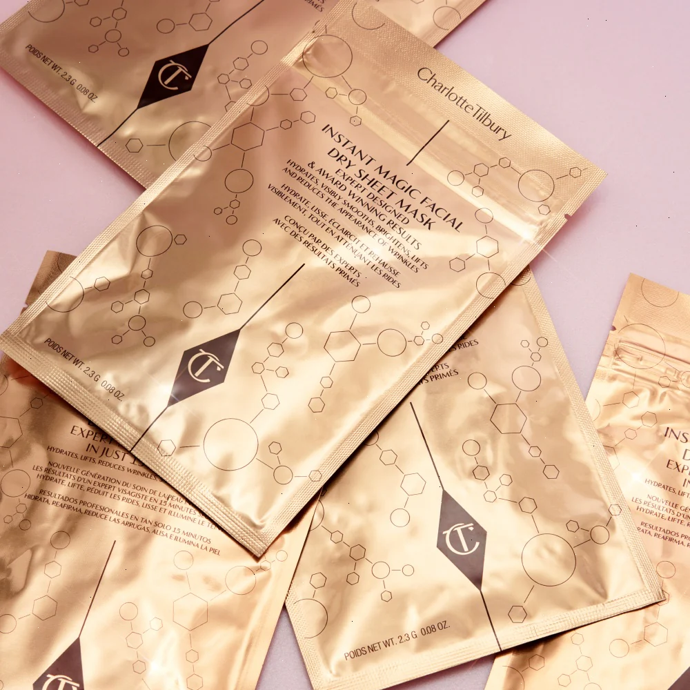 INSTANT MAGIC FACIAL MASK - DRY SHEET MASK - SINGLE MASK - Image 3
