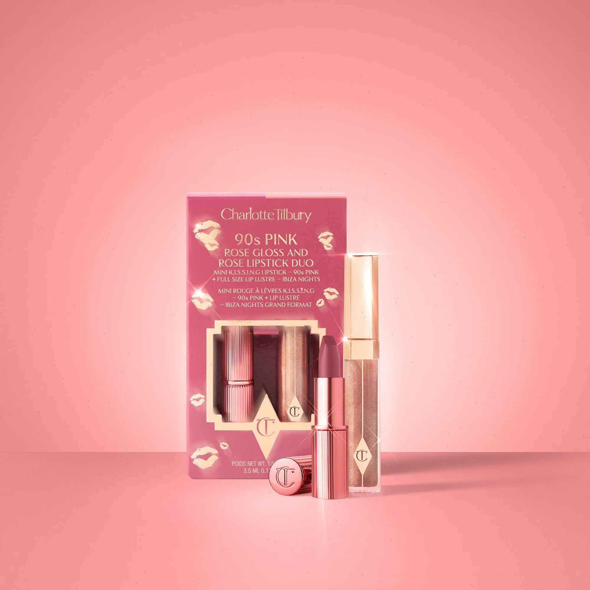GLOSS & LIPSTICK DUO - 90s PINK - Image 9