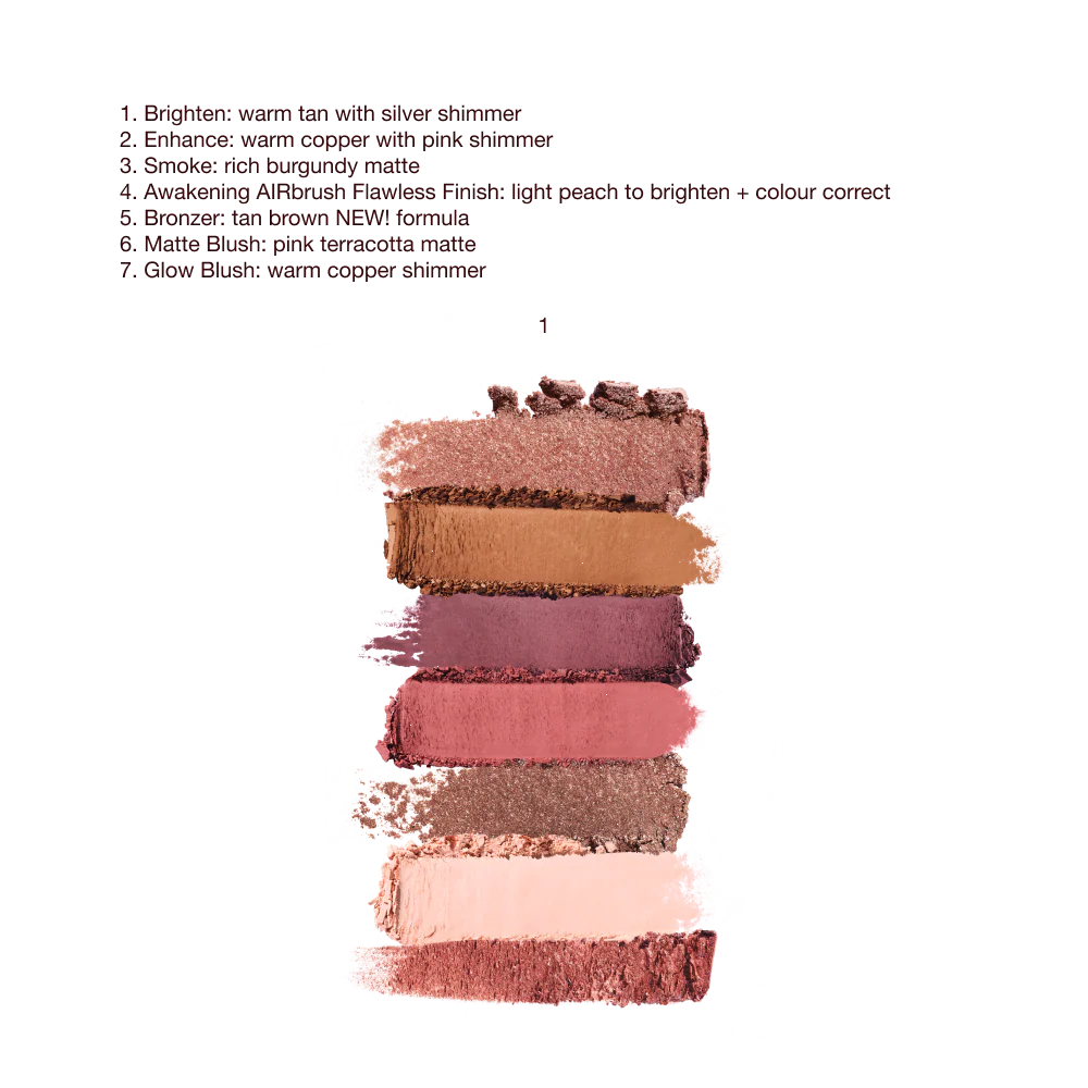 HOLLYWOOD INSTANT LOOK IN A PALETTE - DREAMY, BRONZED BEAUTY - Image 6