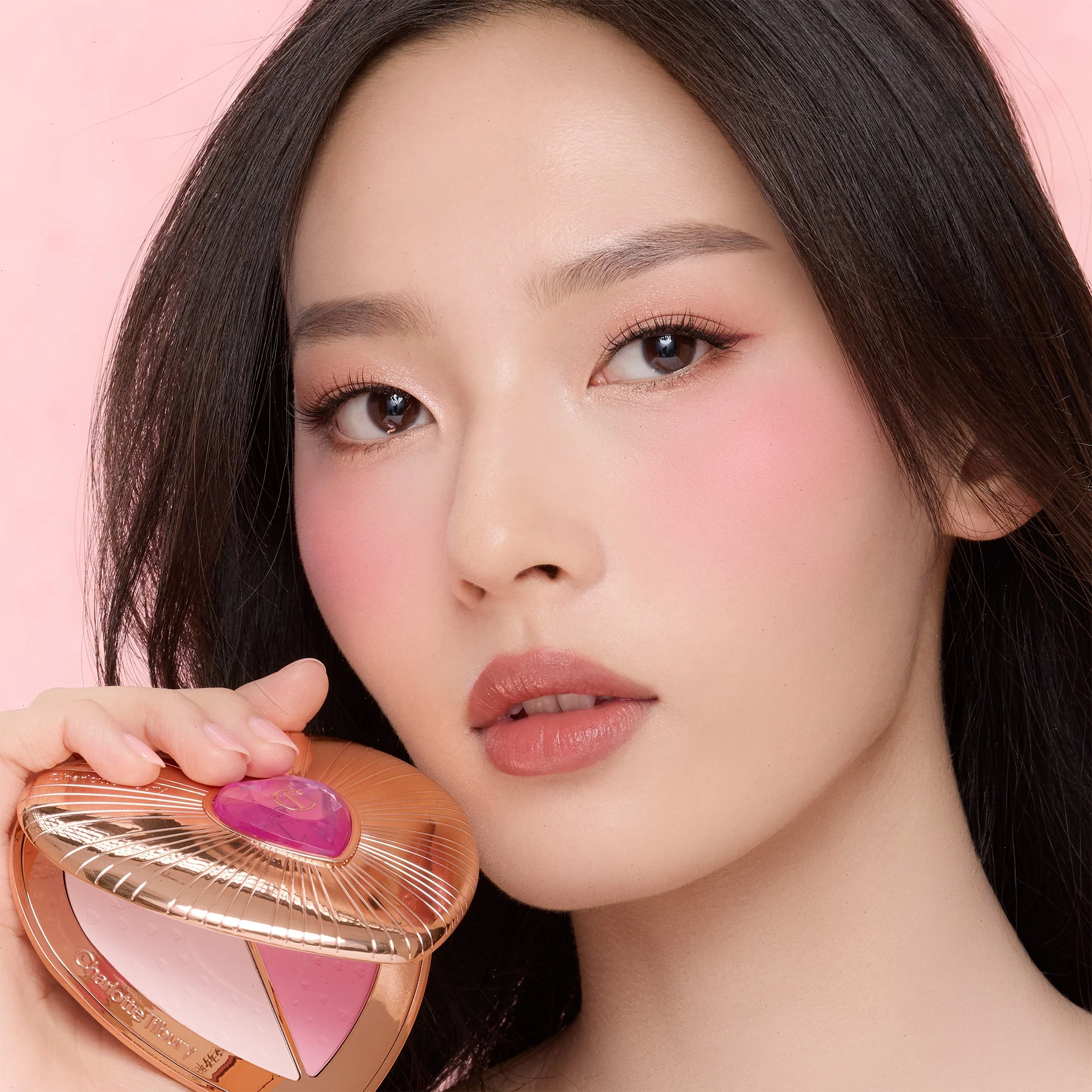 PILLOW TALK BEAUTY SOULMATES FACE PALETTE - FLAWLESS PINK - Image 3