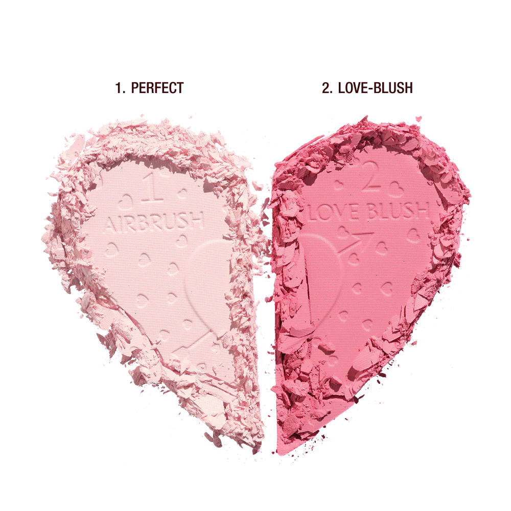 PILLOW TALK BEAUTY SOULMATES FACE PALETTE - FLAWLESS PINK - Image 6