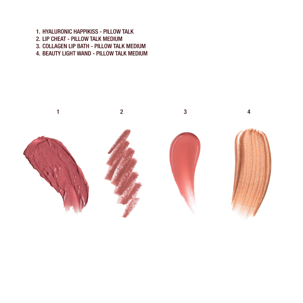 PILLOW TALK ICONIC LIP AND CHEEK KIT - PILLOW TALK MEDIUM - Image 7