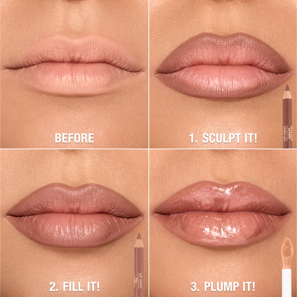 SUPER NUDES SCULPT, FILL & PLUMP LIP KIT - LIP KIT - Image 4